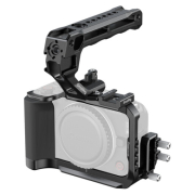 SmallRig 5766B - zestaw, klatka, uchwyt górny i zacisk kabli HDMI i USB-C, do Canon EOS R50 V (czarny)